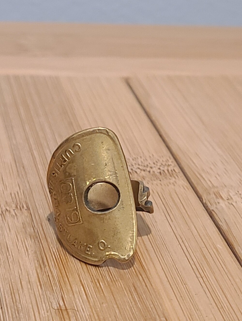 Brass Vintage Key Ring